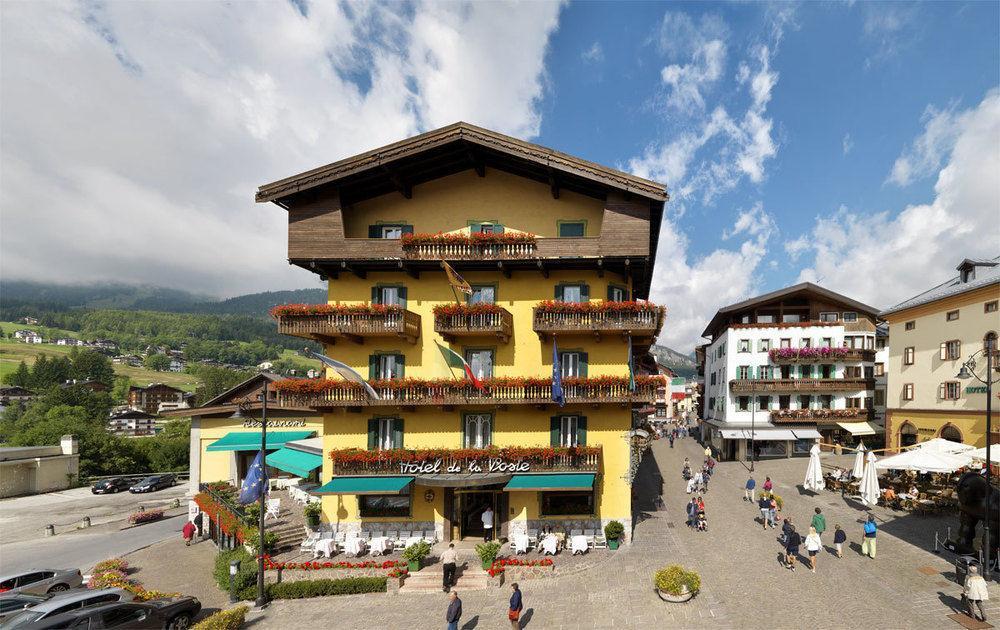 Hotel De La Poste Кортина-д'Ампеццо Экстерьер фото
