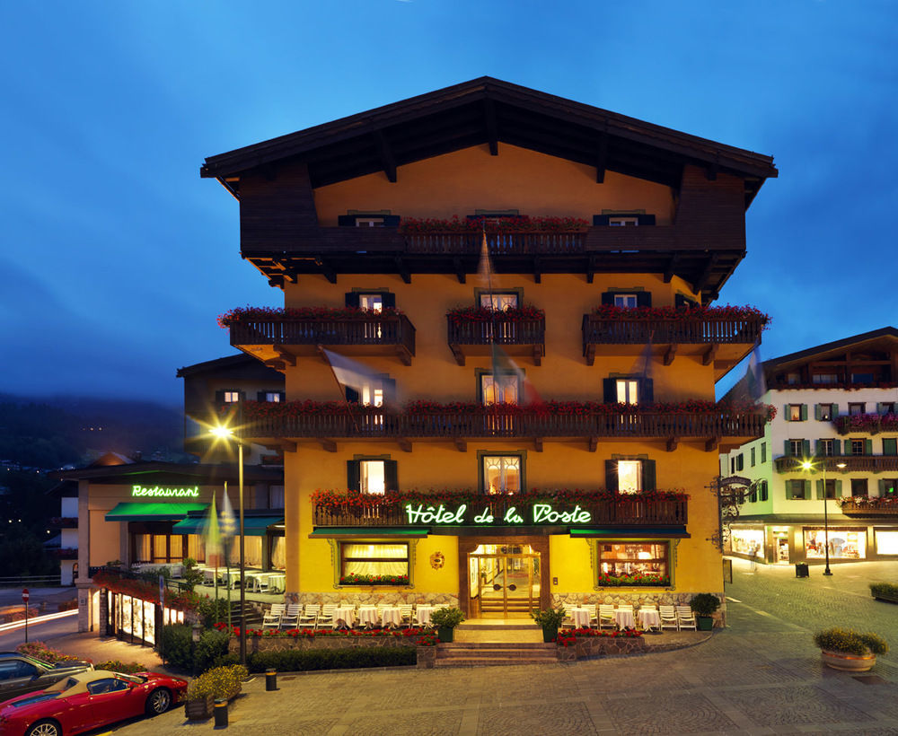 Hotel De La Poste Кортина-д'Ампеццо Экстерьер фото